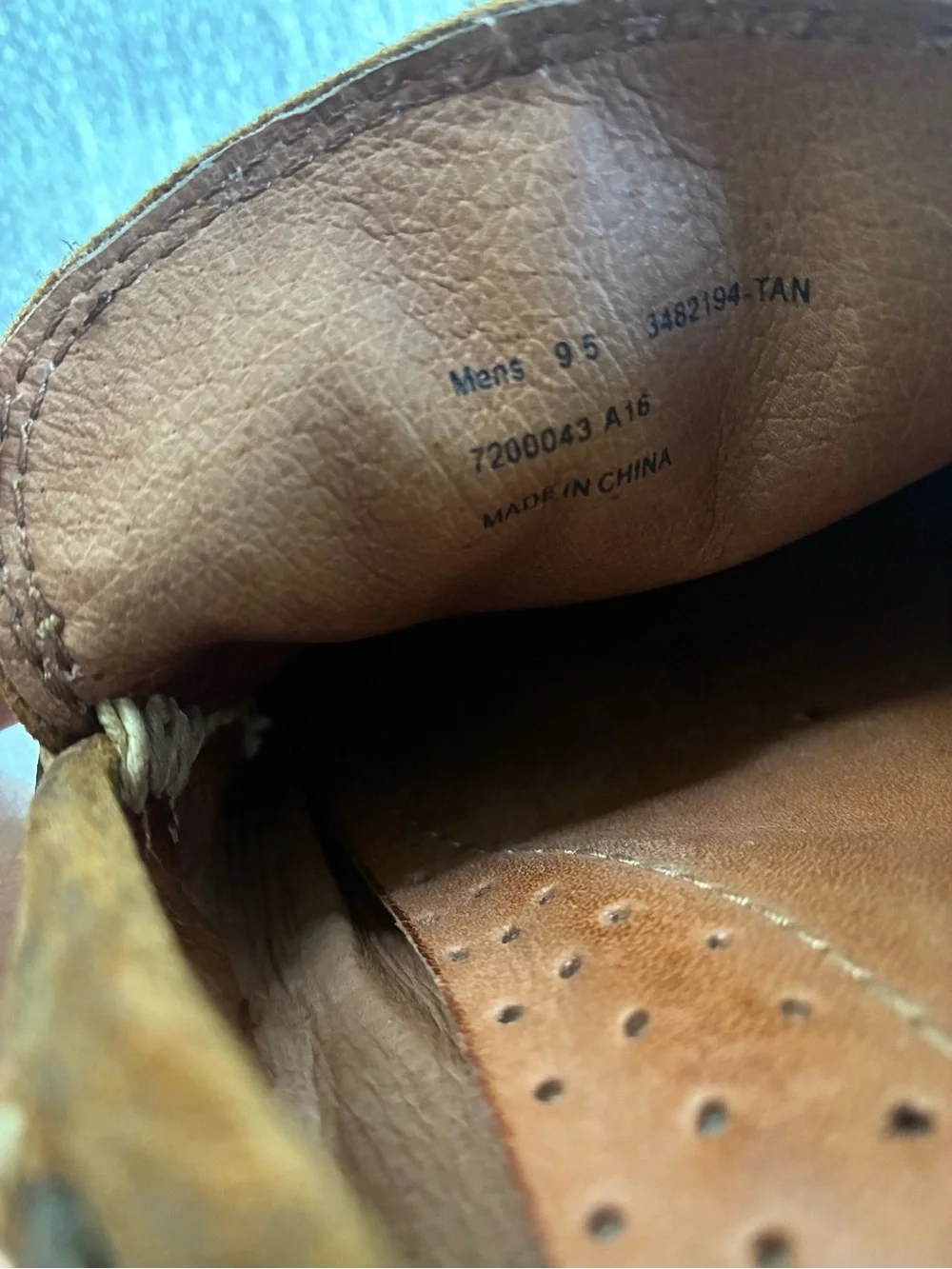 FRYE Shoes Men’s 9.5 Leather Loafers Boat Shoe